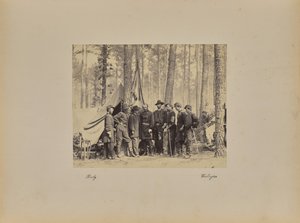 Potter og personale af Mathew B. Brady