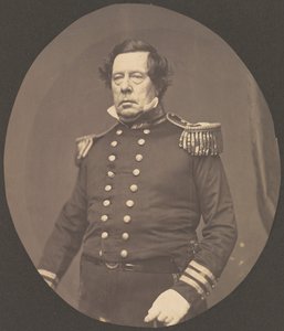[Kommodor Matthew Calbraith Perry], 1856-58. af Mathew Brady