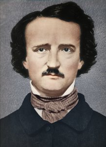 Edgar Allan Poe, c1840, 1939 af Mathew B. Brady
