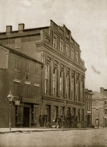 Forrest Hall-fængslet, Washington, D.C., 1861-65 af Mathew B. Brady