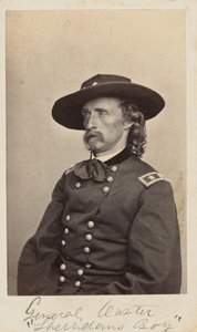 General George Armstrong Custer,1865 (foto) af Mathew Brady
