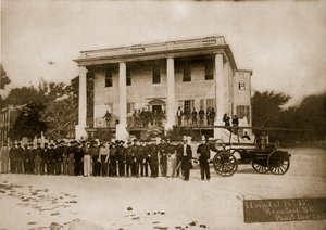 Hospital nr.15, Beaufort, South Carolina, 1864 af Mathew B. Brady