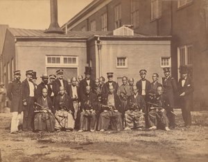 [Japansk ambassade, Navy Yard, Washington, DC], 1860.