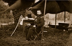 Generalmajor Philip Henry Sheridan, 1864 af Mathew B. Brady