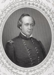 Portræt af Henry W. Halleck af Mathew B. Brady