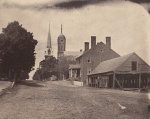 Second Corps Hospital, Washington, D.C., ca. 1863. af Mathew Brady