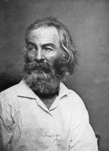 Walt Whitman 1819-1892, amerikansk digter, c1880