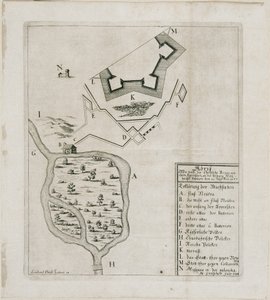 Neuhäusl fæstning af Mathias Greischer