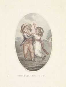 Dreng og pige driller hinanden The Falling Out (titel på objekt)