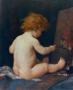 En ung kunstner