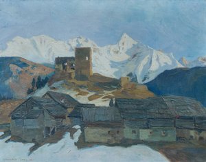 Vinter i damer (Tyrol) af Mathilde Sitta Allé