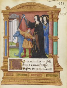 BNF Fr2285 f5r - Delfinens kompas af Maitre de Philippe de Gueldre