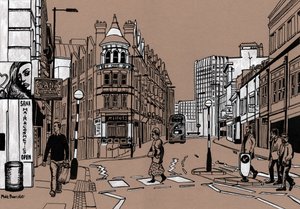 Croydon High Street, 2016 af Matt Bannister