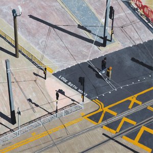 Look Both Ways, 2020 (akryl på panel)