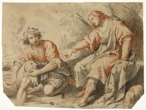 Tobias og englen af Matteo Rosselli
