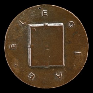 Lukket bog [omvendt], ca. 1446. af Matteo di Andrea de Pasti