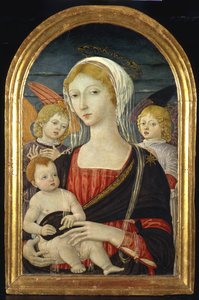 Madonna med barn og engle, ca 1470