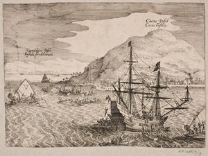 Om hollændernes landgang på Kokosøen