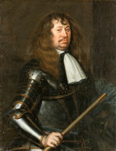 Portræt af Carl Gustav Wrangel 1613-1676, greve af Salmis, 1662. af Matthaeus Merian the Younger