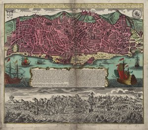 Kort fra Nationalbibliotekets kortsamling. Kortet er udgivet i Augsburg af Matthäus Seutter
