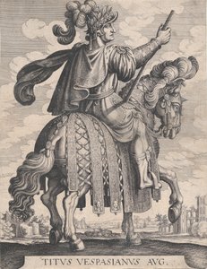 Tavle 10: Kejser Titus til hest, fra 