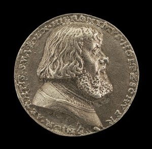 Hieronymus Holzschuher, 1469-1529, patricier af Nürnberg [forside], 1529.
