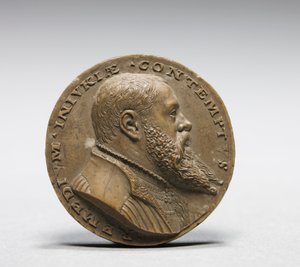 Model til forsiden af medaljen for søn af Martin III Geuder