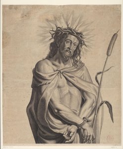 Ecce Homo Serie af Ecce Homo, Kristus korsfæstede, Jomfru Maria og Evangelisten Johannes (serietitel) af Mattheus Borrekens