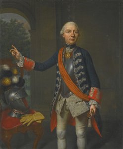 Portræt af Friedrich Wilhelm Ernst, greve af Schaumburg-Lippe 1724-1777, 1763