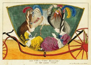 Den vis-a-vis halverede, eller damehuset, 1776.