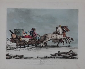 Den russiske vintervogn, 1810