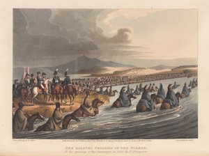 Overfarten af Niemen ved åbningen af felttoget i 1812 (tryk)
