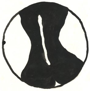 Du Serie Glyphes 8, 2017 (tusch) af Matthew Hilton