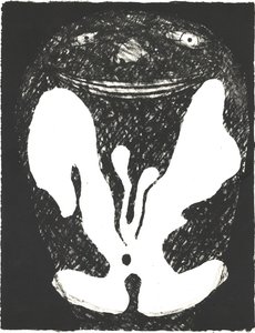 Des Bêtes" Kunstnerbog 1, 2018 (litografi) af Matthew Hilton