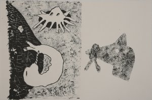 sidste x, 2009 (litografi) af Matthew Hilton