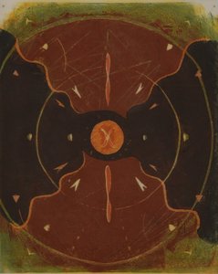 mandala 1, 2013 (linoleumssnit)