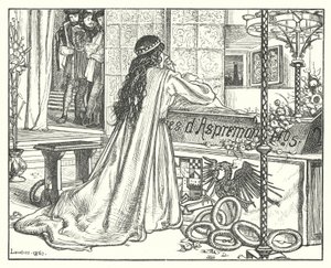 The Lady Witch (gravering)