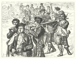 Natten efter Culloden (gravering) af Matthew James (attr. to) Lawless