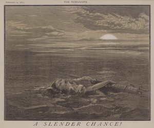 En lille chance! (farve litho)