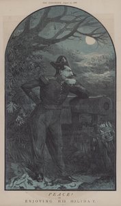 Fred! eller nyder sin ferie (farve litho) af Matthew