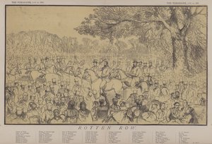 Rotten Row (farve litho) af Matthew