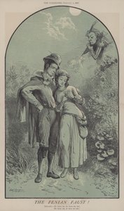 Den feniske Faust! (farve litho)