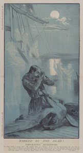 Arbejdet af de døde! eller Napoleons albatros (farve litho)