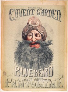 Plakat til en julepantomime af 