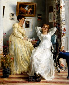 Sisters, ca. 1876 (olie på lærred)