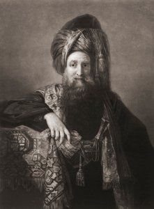 Edward Wortley Montagu. Portræt. (Print) af Matthew William (after) Peters