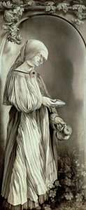 Skt. Elizabeth af Ungarn (1207-31) 1509 (grisaille) af Matthias (c.1480 1528) Grunewald