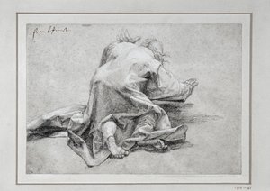 Sankt Peter, transfigurationens apostel, set bagfra