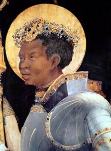 St. Maurice (detaljer) af Matthias Grünewald