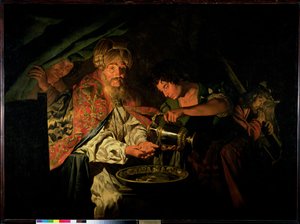 Pilatus vasker sine hænder af Matthias Stomer
